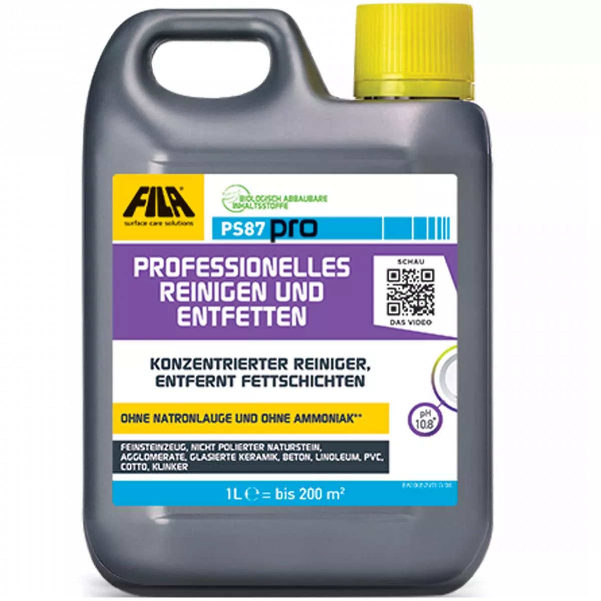 Fila PS87 PRO rengöring och avfettning 5 liter Fila PS87 PRO rengöring och avfettning 5 liter