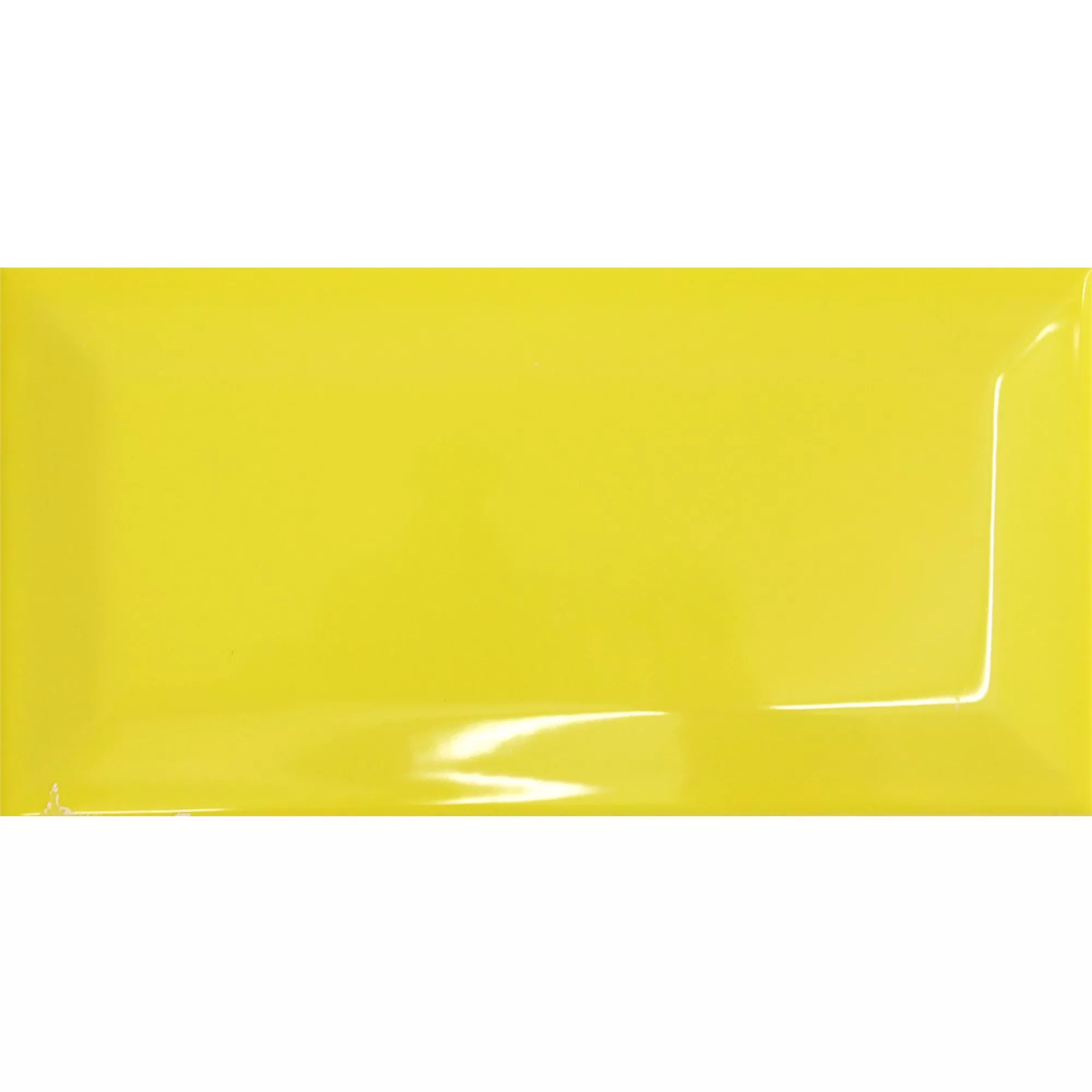 Muster Metro Wandfliesen Colombo Yellow 10x20cm