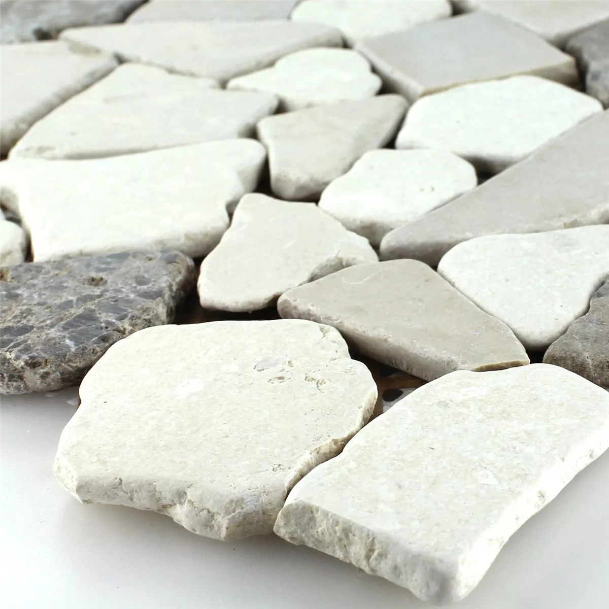 Mosaik Marmor Brott Coffee Beige Mosaik Marmor Brott Coffee Beige