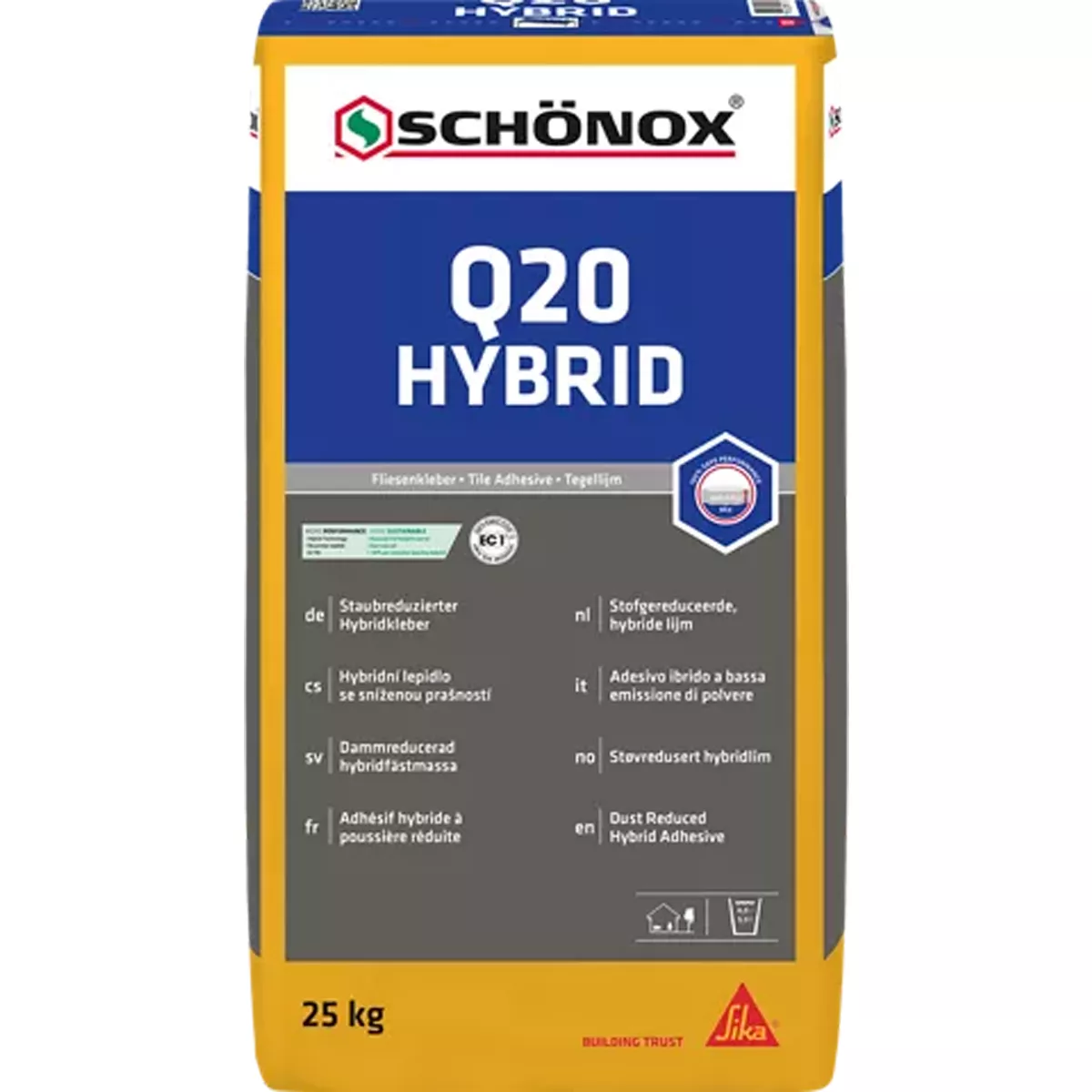 Kakellim Schönox Q20 Hyprid 25 kg