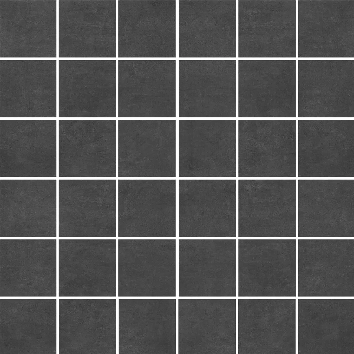 Mosaik Cairo Antracit Fyrkant 6mm Mosaik Cairo Antracit Fyrkant 6mm