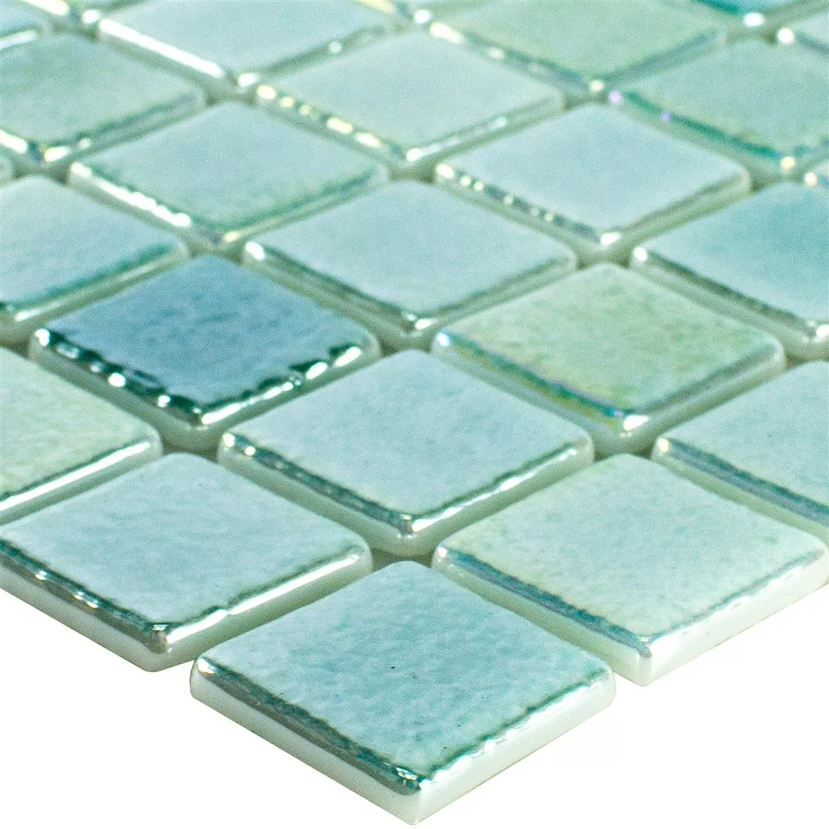 Glas Simbassäng Mosaik McNeal Turkos 25 Glas Simbassäng Mosaik McNeal Turkos 25