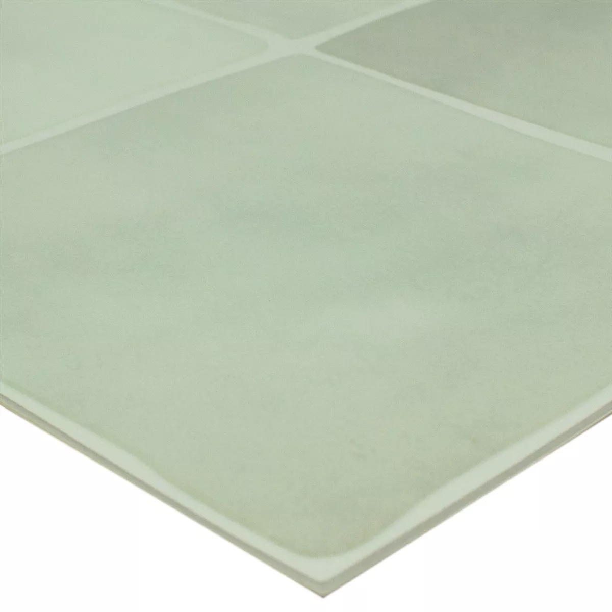 Mosaikfliese Lavin Creme Glänzend Selbstklebend