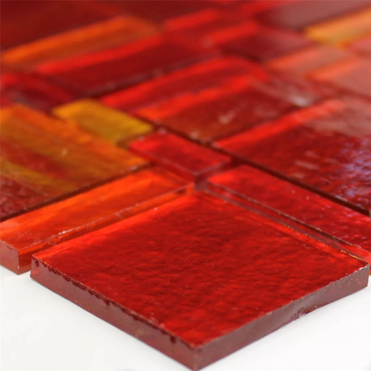 Glas Plattor Trend Mosaik Liberty Red Glas Plattor Trend Mosaik Liberty Red